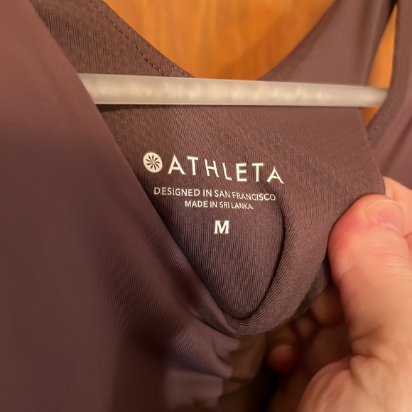 EUC Athleta Tank w/built in bra - Picture 3 of 3